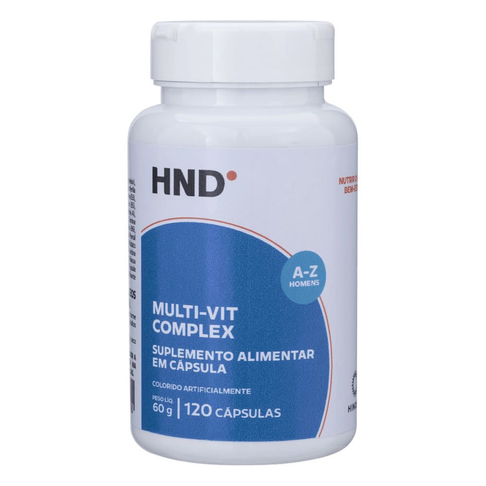 Hinode Suplemento Alimentar Mult-Vit Complex Homem 120 cápsulas