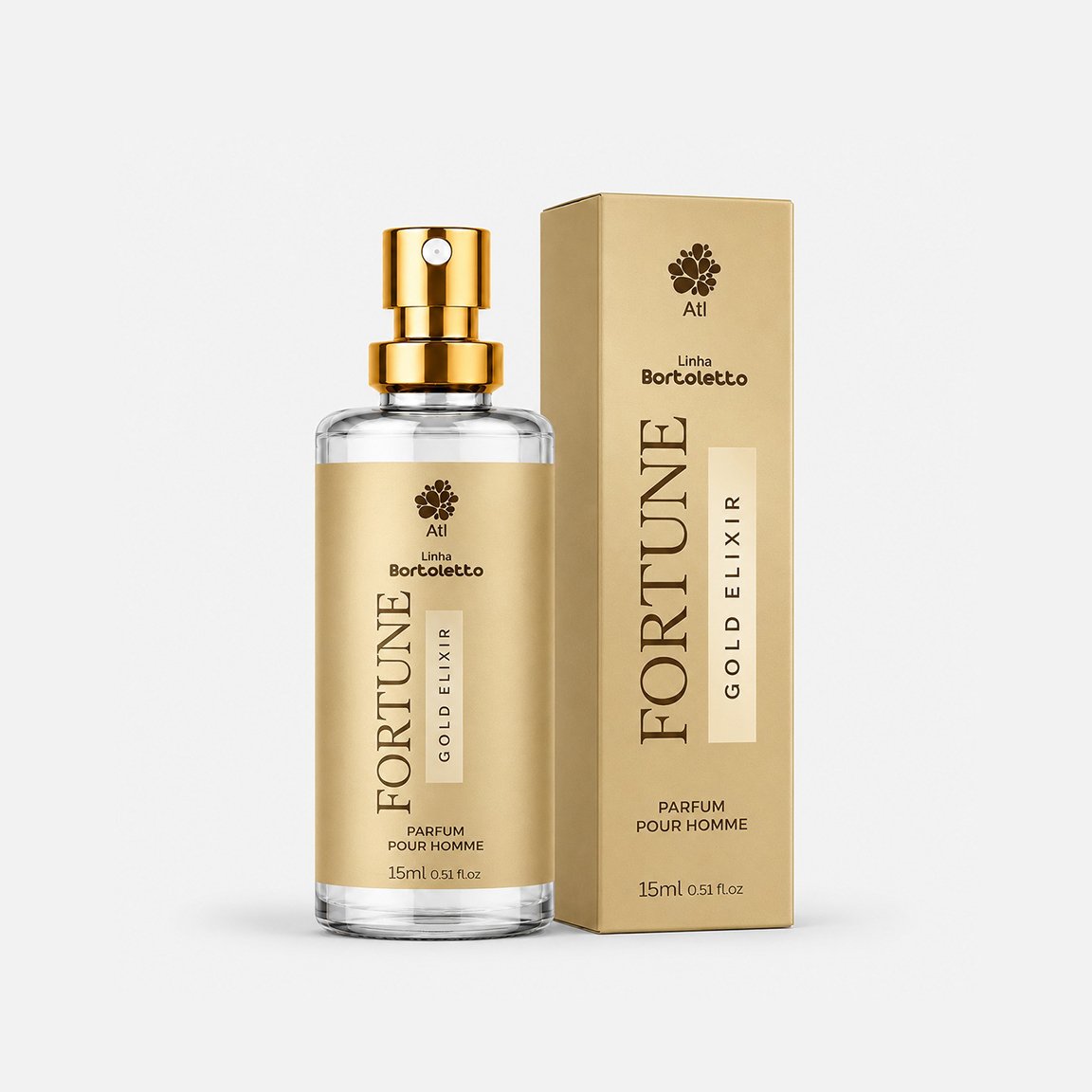 Bortoleto Fragrância Fortune Gold Elixir 15ml