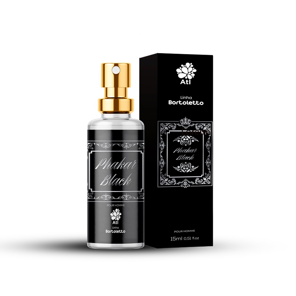 Bortoleto Fragrância Phakar Black 15ml