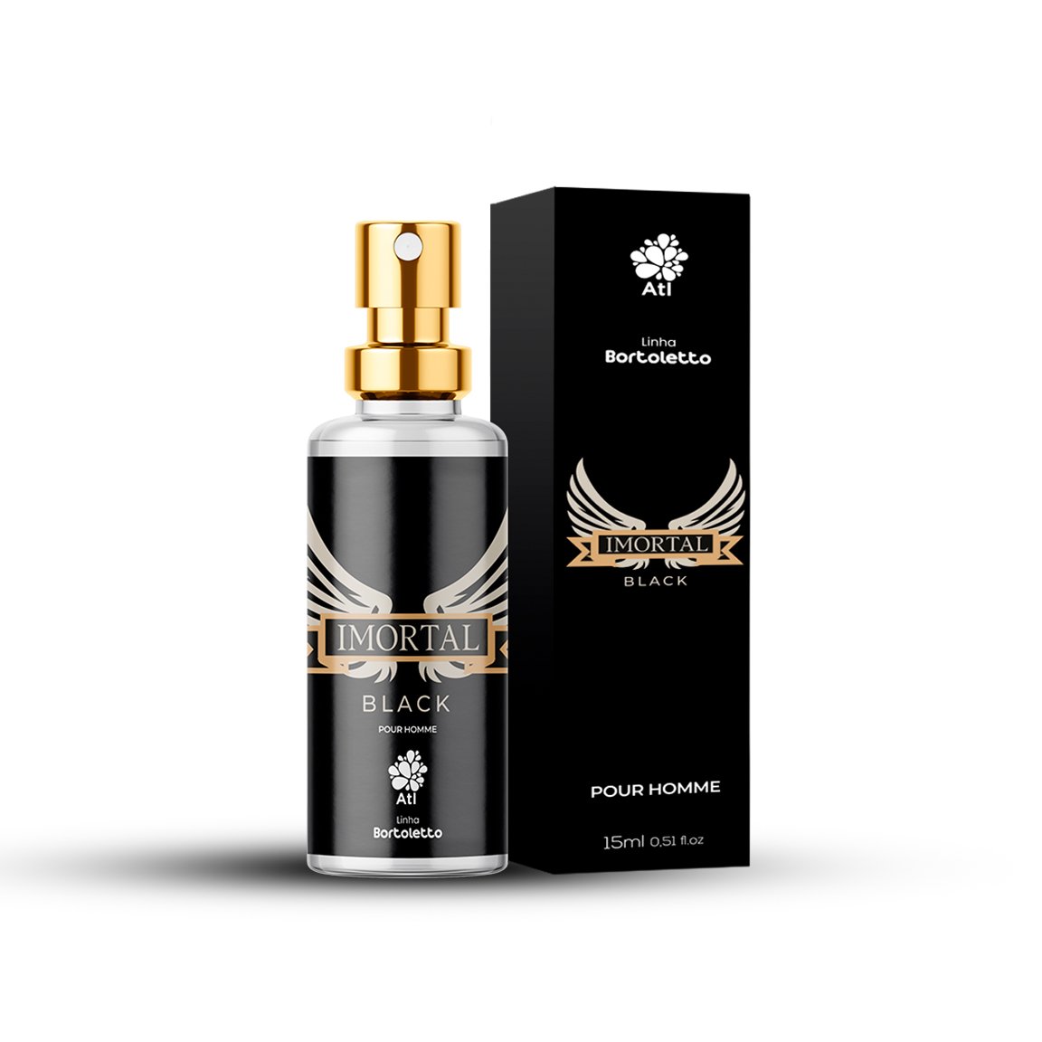 Bortoleto Fragrância Imortal Black 15ml